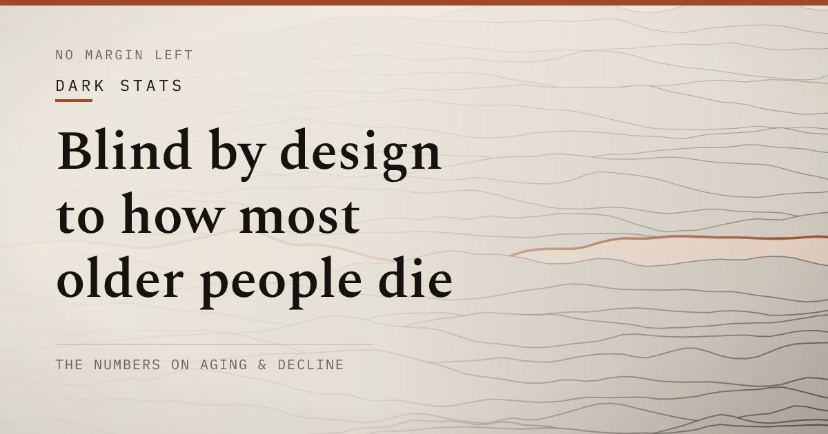 Blind by design to how most older people die